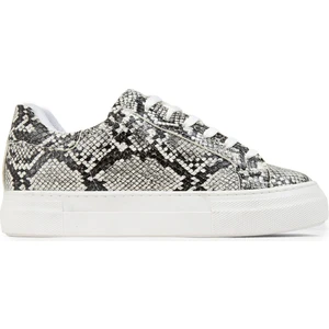 Hakiki Deri Beyaz Sneaker Kadın Ayakkabı