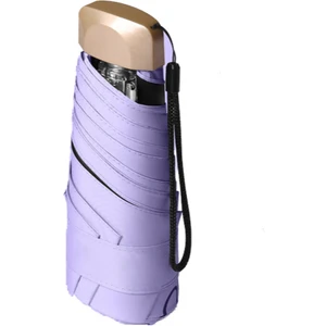 Mini Taşınabilir Yazlık Güneş Şemsiyesi - Mor (Yurt Dışından)
