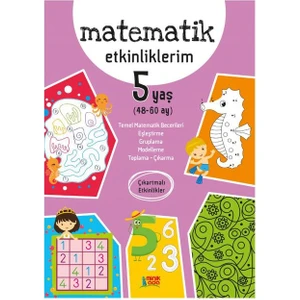 Minik Ada Yayınları 5 Yaş Matematik Etkinliklerim