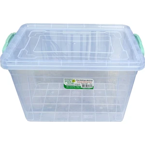 Poly Time Polytime Şeffaf Kilitli Mutfak Eşya Gıda Saklama Düzenleme Kabı Kutusu - Dikdörtgen - 13,7 Litre