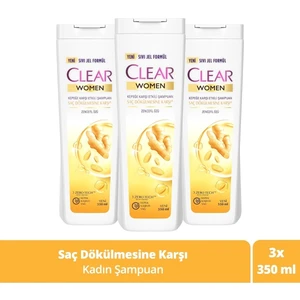 Women Kepeğe Karşı Etkili Şampuan Zencefil Özü 350 ml x 3 Adet