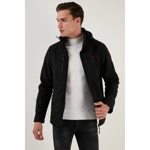 Suya ve Rüzgara Dayanıklı Kapüşonlu Softshell Mont Erkek MONT 5855045