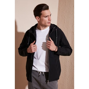 Regular Fit Kapüşonlu Cepli Mevsimlik Mont Erkek Mont 497GLENN