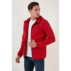 Regular Fit Kapüşonlu Cepli Mevsimlik Mont Erkek Mont 497GLENN