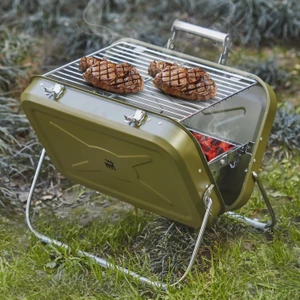 Katlanabilir Kolay Taşınabilir Kömürlü Barbekü