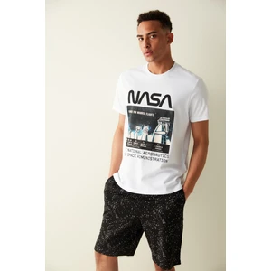 Nasa Tişört Şort Pijama Takımı