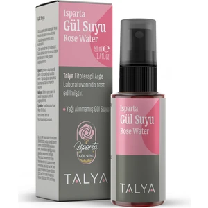 Isparta Gül Suyu, Yağı Alınmamış Gül Suyu, %100 Saf, Doğal ve Katkısız, Aydınlatıcı Tonik, 50 ml