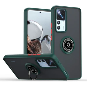 Xiaomi 12T Pro Için Telefon Kılıfı [düşmeye Karşı Koruma] Araba Manyetik Halka Tutuculu (Yurt Dışından)