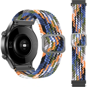 Huawei Watch Gt 2e Için Esnek Örgülü Kumaş Kordon Kayış - KY29