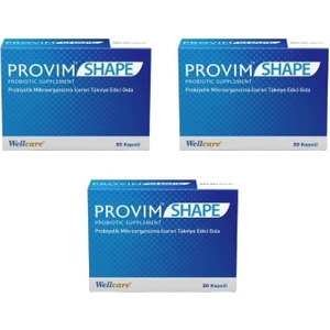 Provim Shape Probiyotik Mikroorganizma Içeren Takviye Edici Gıda 30 Kapsül 3 Al 2 Öde