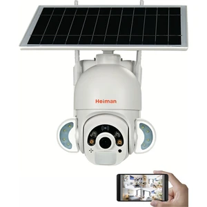 HM-840 4g Sim Kartlı Güneş Enerjili (Solar) 360° Hareketli Akıllı Kamera -Uygulama Kontrol-