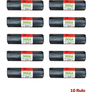 Battal Boy Çöp Torbası Poşeti - 500 Gr. - 90 Litre - 80 x 110 cm / 10 Adetlik 10 Rulo