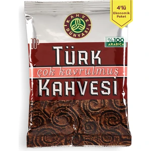 Çok Kavrulmuş Türk Kahvesi 100G 4'lü