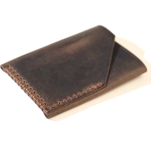 Hi Leather Bubona Dik Hakiki Deri Kartlık / Cüzdan