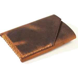 Hi Leather Bubona Dik Hakiki Deri Kartlık / Cüzdan