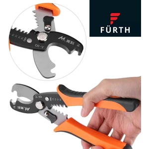 Fürth Kablo Sıyırıcı Soyucu Kablo Kesici Pense Makas 