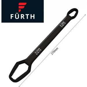 Fürth Evrensel Tork Anahtarı Çok Amaçlı Çift Başlıkl