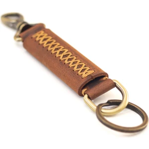 Hi Leather Artus Dikişli Deri Anahtarlık Kişiye Özel İsimli