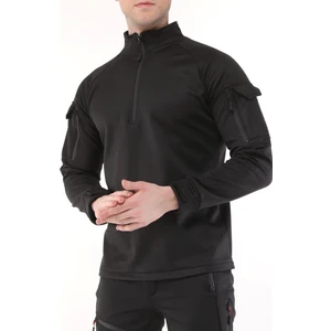 Ghassy Co. Erkek Su ve Rüzgar Geçirmez Ripstop Military Tactical Army Combat Yarım Fermuarlı  Mont