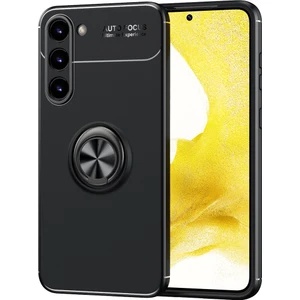 Samsung Galaxy S23 Plus Kılıf Yüzüklü Manyetik Ravel Silikon