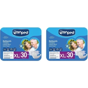 Belbantlı Hasta Bezi Ekstra Büyük Boy XL 30'lu 2 Paket - 60 Adet