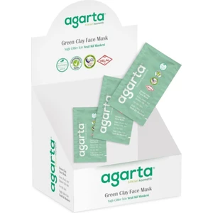 Yağlı Ciltler İçin Yeşil Kil Maskesi 10 ml x 50 Adet
