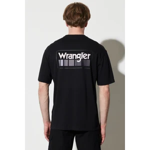 Wrangler Erkek Siyah Bisiklet Yaka Tişört