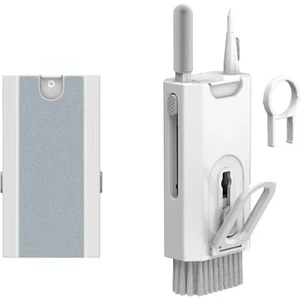 Çok Fonksiyonlu Apple Airpods / Bluetooth Kulaklık Fırçalı Temizleme Kalemi Kiti Q8