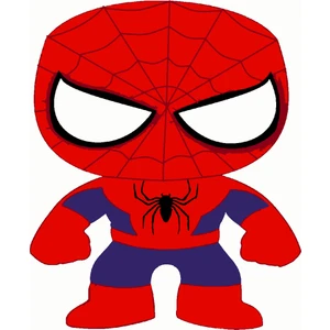 Womb Hobby Çocuklar Için Spiderman Sayılarla Boyama Seti 20X20