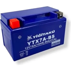 Yiğit Akü 12 V 7 Ah Amper YTX7A Bs Scooter Akü