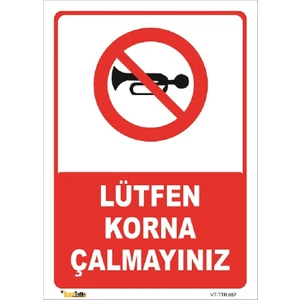 Vizyon Trafik Lütfen Korna Çalmayınız