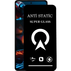 Kzy Xiaomi Poco X5 Pro 5g Tam Kaplayan Anti Statik Çizilmez Safir Ekran Koruyucu Cam