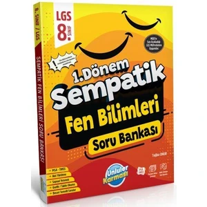 Ünlüler Karması 8. Sınıf LGS Fen Bilimleri 1. Dönem Sempatik Soru Bankası Ünlüler Karması Karması