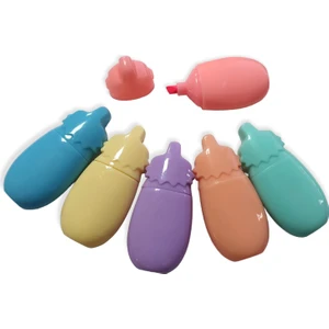 JD-835 Çantalı Mini Fosforlu Kalem Seti 6 Renk