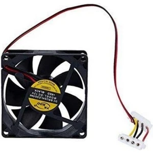 9 cm 12 Volt Fan 12 Volt 9 cm Molex 30 cm Kablo Uzunluğu 90X90X25MM Fan