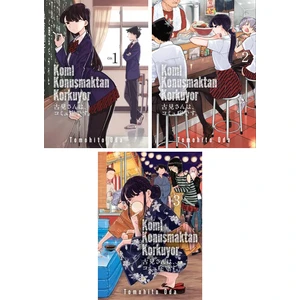 Komi Konuşmaktan Korkuyor 1-2-3. Ciltler Manga Seti - Tomohito Oda