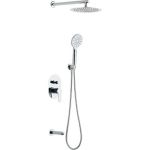 Duxxa Ankastre Krom Banyo Batarya Duş Seti