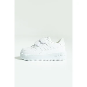 Pembe Potin Rahat Taban Cırtlı Çocuk Sneakers 001-700-23