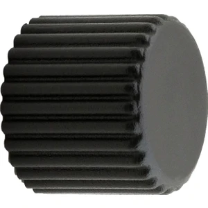 Dolap Mobilya Çekmece Kulpu Kulbu Plastik Mat Siyah Tek Vidalı Kulp