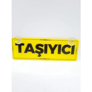 Cybill Store Taşıyıcı Yazılı Vantuzlu Dekor Pleksi Plaka