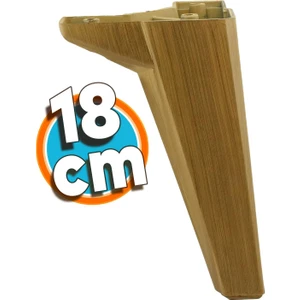 Mobilya Yatak Kanepe Sehpa Tv Ünitesi Baza Koltuk Ayağı Açık Ceviz Renk 18 cm Ayak