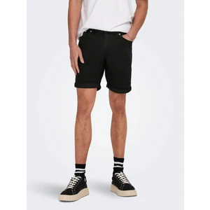 Only & Sons Erkek Kot Şort Onsply Black 4328 Shorts 2202432810