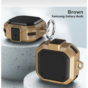 Alfa MEC Samsung Galaxy Buds 2 Pro Uyumlu Kılıf Antishock Darbe Korumalı Tank Kılıf