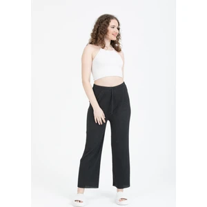 Fitilli Beli Lastikli Kadın Spor Pantolon