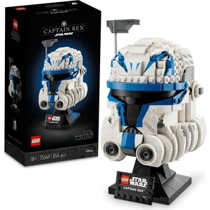 LEGO® Star Wars™ Yüzbaşı Rex™ Kaskı 75349 - Yetişkinler için Koleksiyonluk ve Dekoratif Model Yapım Seti (854 Parça)