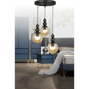 Veda Light Venüs 3'lü Sarkıt Model- Hakiki Cam- Oturma Odası- Salon- Yatak Odası Modern Avize