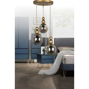 Veda Light Venüs 3'lü Sarkıt Model- Hakiki Cam- Oturma Odası- Salon- Yatak Odası Modern Avize