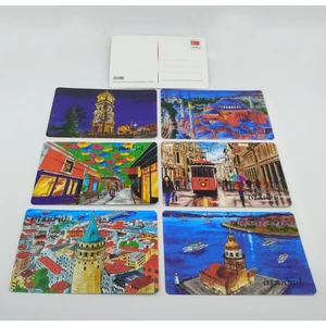 Gifts Turkiye Giftsturkiye Kartpostal Istanbul Yılbaşı Hediye 6 Adet