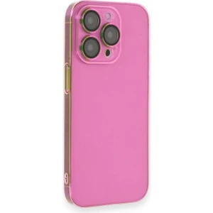 Apple iPhone 13 Pro Max Kılıf Hard Fit Şeffaf Sararmaz Lensli Kapak