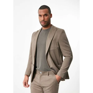 Boris Becker Haki Renk  Blazer Ceket